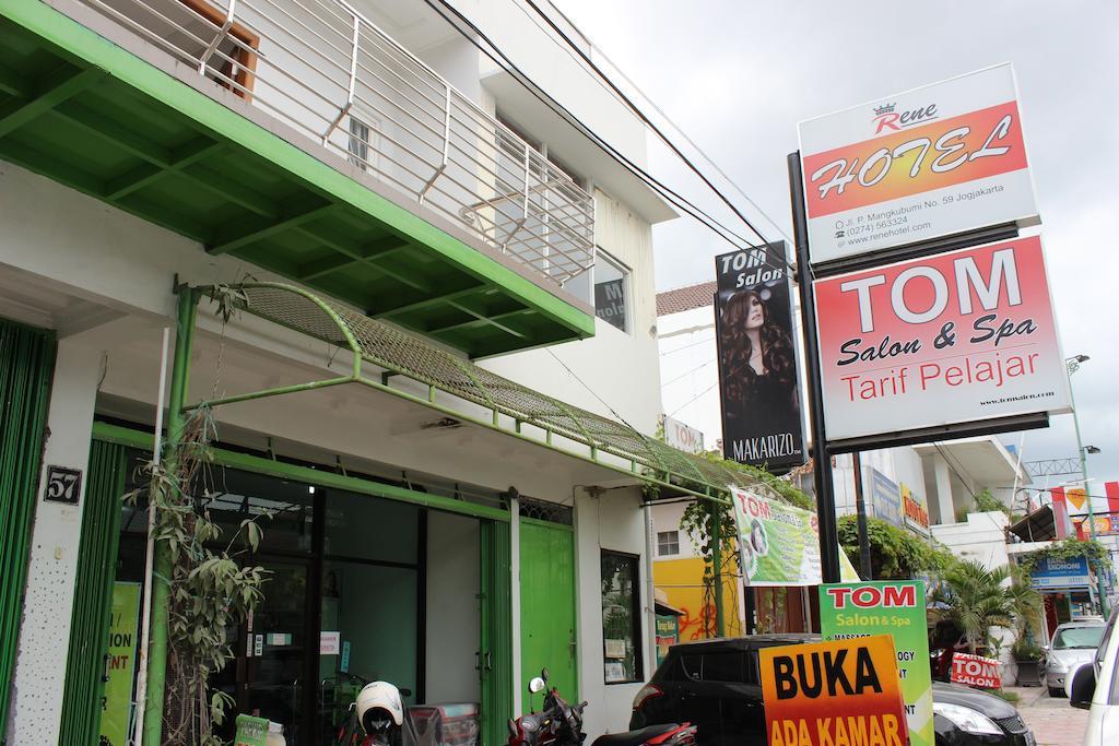 Rene Hotel Yogyakarta Bagian luar foto