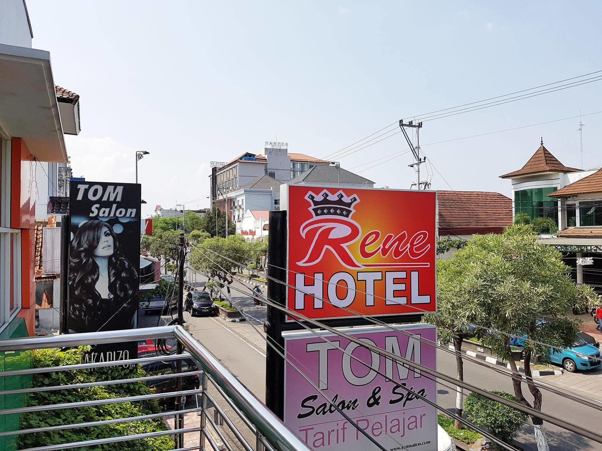 Rene Hotel Yogyakarta Bagian luar foto